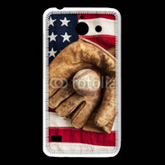 Coque Huawei Y550 Passion Baseball USA 60