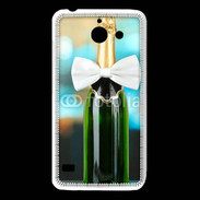 Coque Huawei Y550 Bouteille de champagne avec noeud