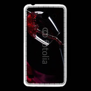 Coque Huawei Y550 Vin rouge 2