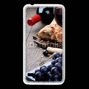 Coque Huawei Y550 Pain et vin rouge