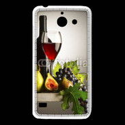 Coque Huawei Y550 Vin rouge et fruits