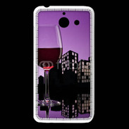 Coque Huawei Y550 Verre de vin rouge