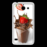 Coque Huawei Y550 Fraise et chocolat