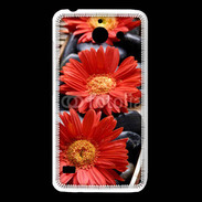 Coque Huawei Y550 Fleurs Zen rouge 10