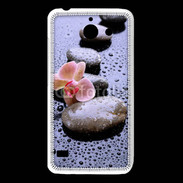 Coque Huawei Y550 Orchidée zen 100
