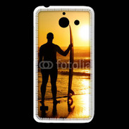 Coque Huawei Y550 Surfer couché de soleil