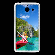 Coque Huawei Y550 Kayak dans un lagon