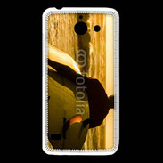Coque Huawei Y550 Surfer à la tombée de la nuit