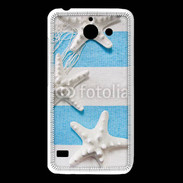 Coque Huawei Y550 La mer en bleu et blanc