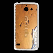 Coque Huawei Y550 Trace de pas sur la plage