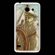 Coque Huawei Y550 Illustration capitaine de navire