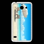 Coque Huawei Y550 Transats vue mer