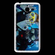 Coque Huawei Y550 Couple de plongeurs