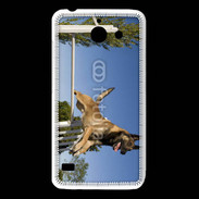 Coque Huawei Y550 Chien agility