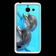 Coque Huawei Y550 Duo de dauphins