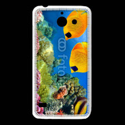Coque Huawei Y550 Poisson jaune