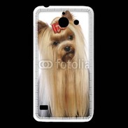 Coque Huawei Y550 Yorkie de face