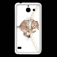 Coque Huawei Y550 Chaton sur une corde