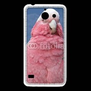 Coque Huawei Y550 Perroquet rose