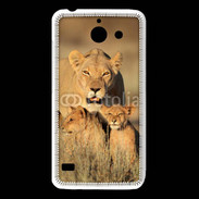Coque Huawei Y550 Lionne et ses petits