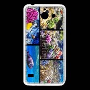 Coque Huawei Y550 Poissons et coraux 5