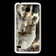 Coque Huawei Y550 Ours blanc en colère