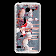Coque Huawei Y550 flamand rose