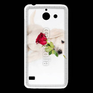 Coque Huawei Y550 Chiot Golden retriever 2