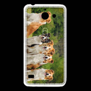 Coque Huawei Y550 Groupe de 5 chiens Border Collie