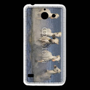 Coque Huawei Y550 Chevaux de Camargue 1