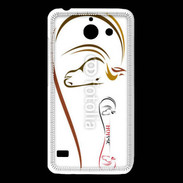 Coque Huawei Y550 Illustration cheval 5