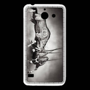 Coque Huawei Y550 Combat d'animaux sauvages