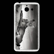 Coque Huawei Y550 Lionne sur une dune