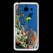 Coque Huawei Y550 Poissons tropicaux et coraux 5