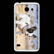 Coque Huawei Y550 Bulldog français nain