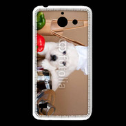 Coque Huawei Y550 Chiot chef cuisinier