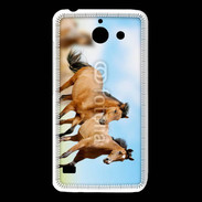 Coque Huawei Y550 Course de chevaux