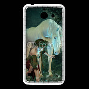 Coque Huawei Y550 Licorne