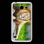Coque Huawei Y550 Lion Roi des animaux