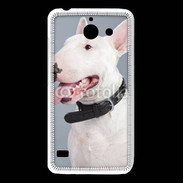 Coque Huawei Y550 Portrait de Bull terrier blanc 5