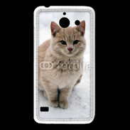 Coque Huawei Y550 Chat dans la neige