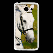 Coque Huawei Y550 Portrait cheval blanc 25
