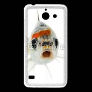 Coque Huawei Y550 Poisson Silver Koi de face