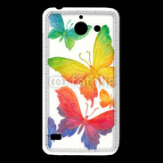 Coque Huawei Y550 Illustration de papillons en couleur