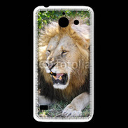 Coque Huawei Y550 Portrait de lion 25