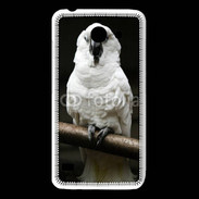 Coque Huawei Y550 Parrot blanc 10
