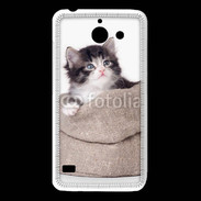 Coque Huawei Y550 Chaton dans un sac