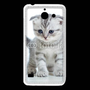 Coque Huawei Y550 Chaton gris en balade