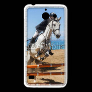 Coque Huawei Y550 Saut d'obstacle à cheval 100
