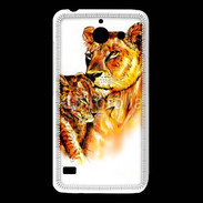 Coque Huawei Y550 Illustration de félins